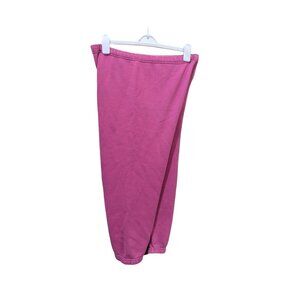 Victorias Secret PINK Sweatpants size M drawstring waist‎ Pink  Spell out